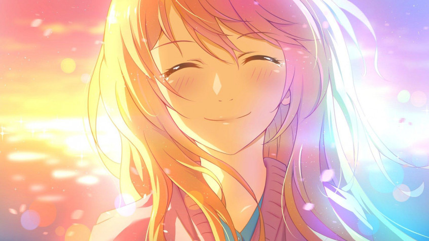 Kaori Miyazono Desktop Wallpaper 1792x1008px