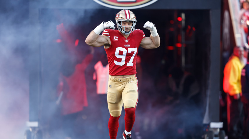 Nick Bosa Full HD 1080p Wallpaper 1920x1080px