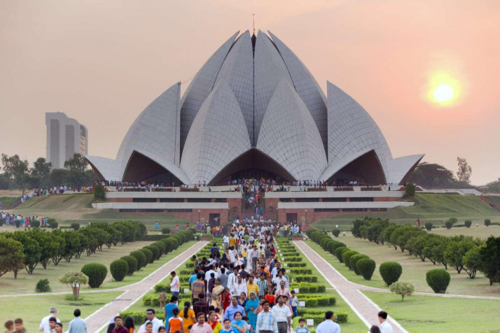 Lotus Temple HD Background 1500x1000px