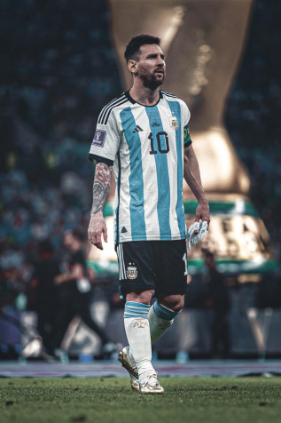 Messi Fifa World Cup iPhone Background 1365x2048px