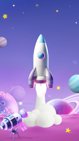 Rocket Phone HD Background 800x1422px