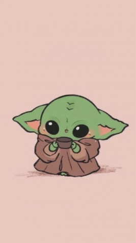 Baby Yoda Phone HD Background 1080x1920px