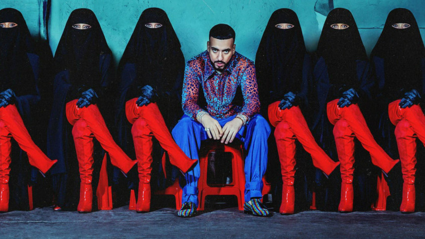 French Montana Full HD 1080p Wallpaper 1920x1080px