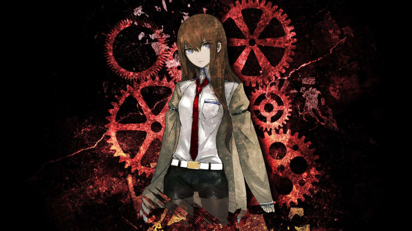 Kurisu Makise Full HD 1080p Wallpaper 1920x1080px