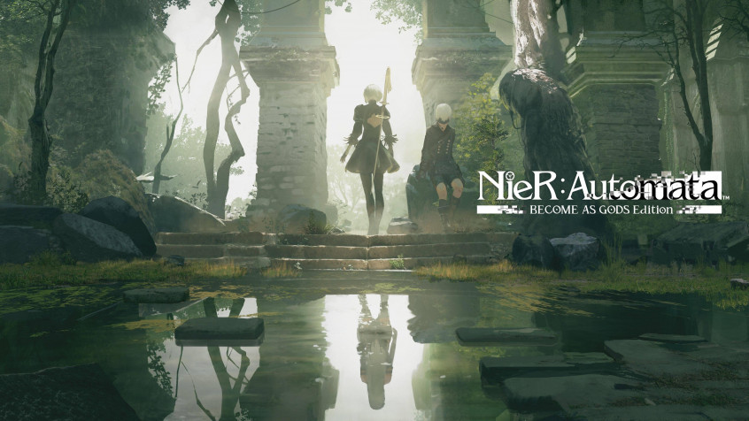 Nier Automata Desktop Background 3840x2161px