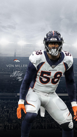 Von Miller Wallpaper 1080x1920px