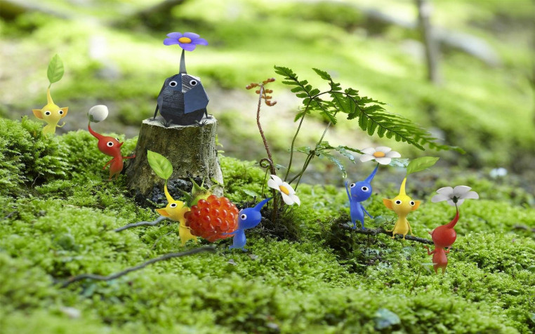 Pikmin Desktop Background 1680x1050px