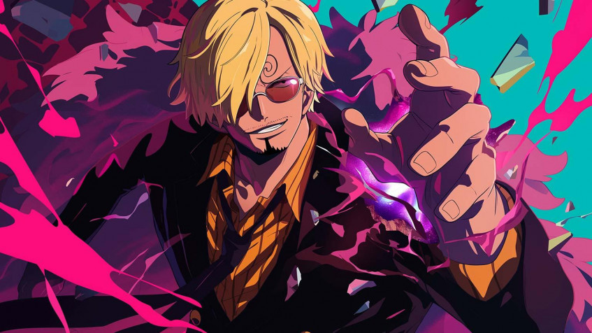 Sanji MacBook Wallpaper 1536x864px