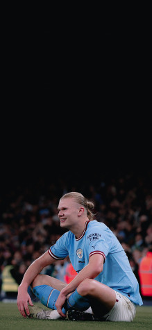 Erling Haaland iPhone Background 1890x4096px