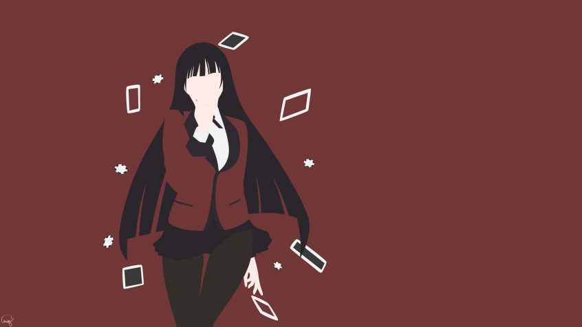 Yumeko Jabami 4k UHD Wallpaper 3840x2160px