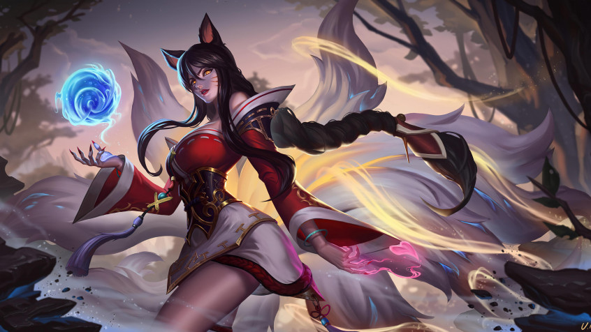 Ahri League Of Legends 4k UHD Wallpaper 3840x2160px