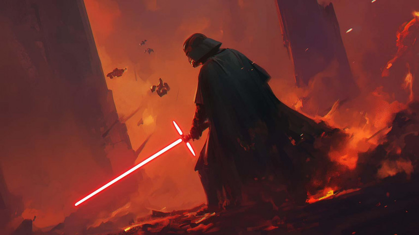 Darth Vader Laptop Background 1536x864px