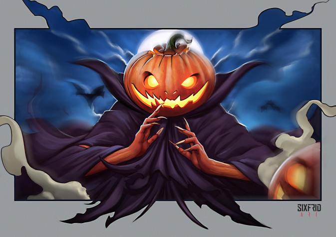 Jack Olantern MacBook Background 3508x2480px