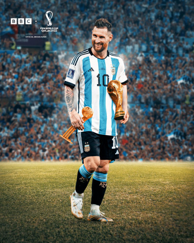 Messi Fifa World Cup iPhone Wallpaper 1600x2000px