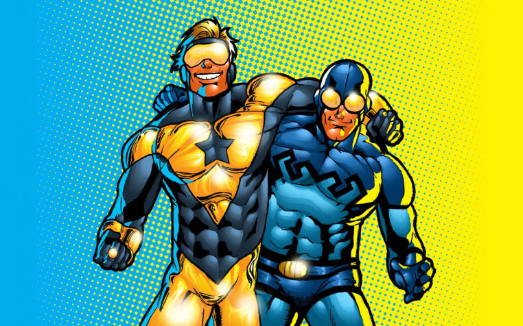 Blue Beetle Desktop Wallpaper 1440x900px