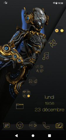 Warframe Mobile Wallpaper 720x1520px