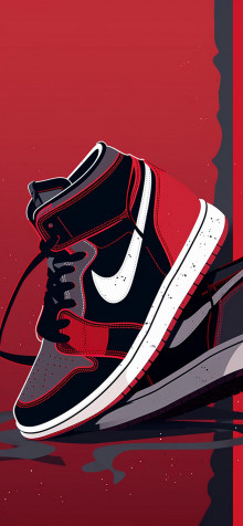 Air Jordan Phone Background Image 1183x2560px