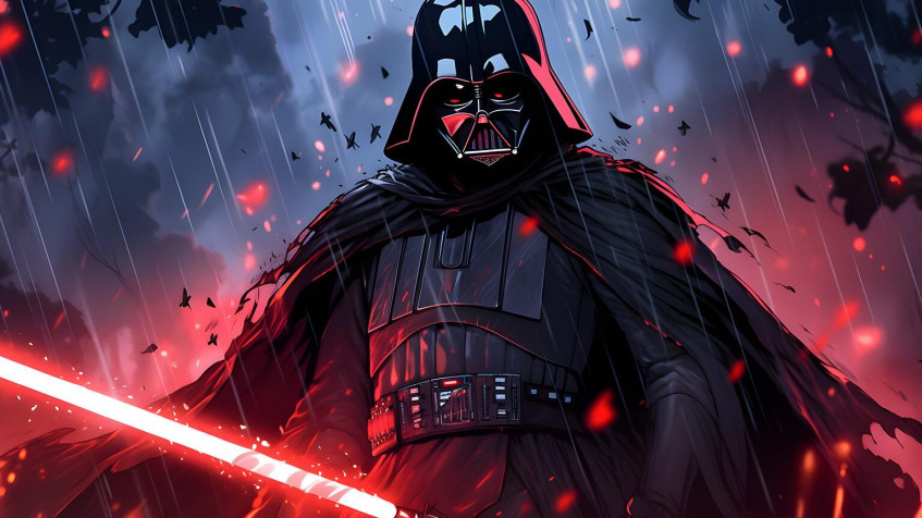 Darth Vader HD Background 1536x864px