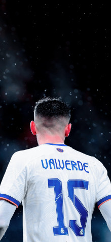 Federico Valverde iPhone Wallpaper 1891x4096px