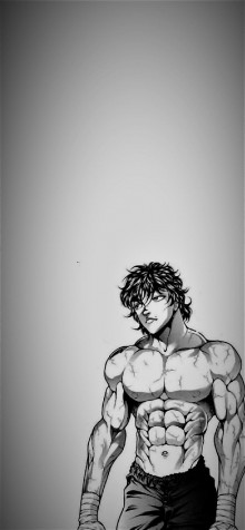 Baki Android Wallpaper Image 828x1792px