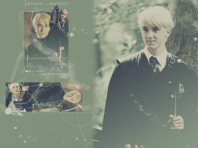 Draco Malfoy Background Image 1024x768px