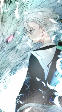 Toshiro Hitsugaya 4k Phone Wallpaper 2160x3840px