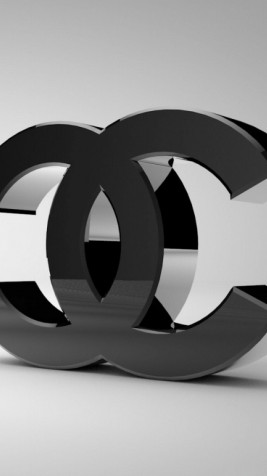 Chanel Logo iPhone Background Image 1440x2560px