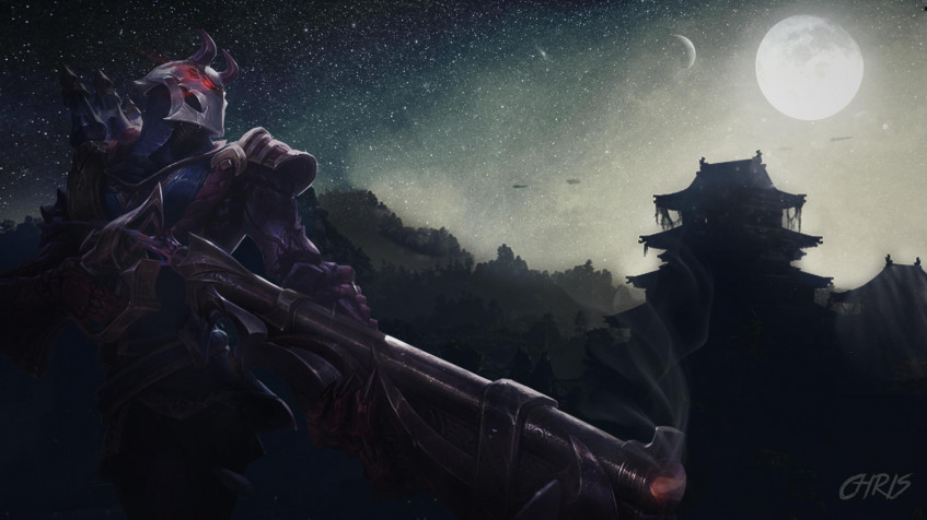 Jhin Full HD 1080p Wallpaper 1920x1080px