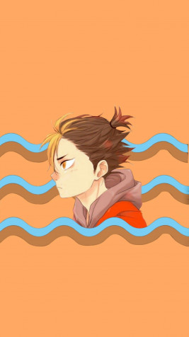 Yu Nishinoya Phone Background 1288x2289px