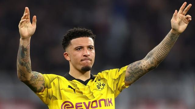 Jadon Sancho Full HD 1080p Wallpaper 1920x1080px