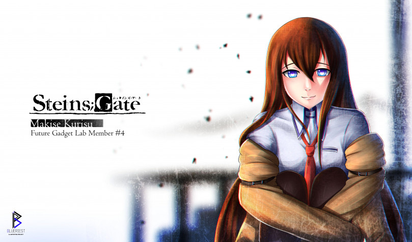 Kurisu Makise Desktop Background 5100x3000px