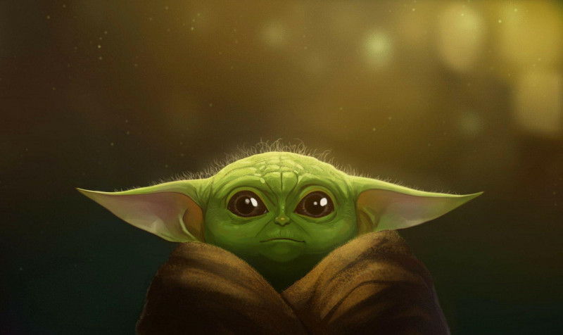 Baby Yoda HD Wallpaper 1920x1143px