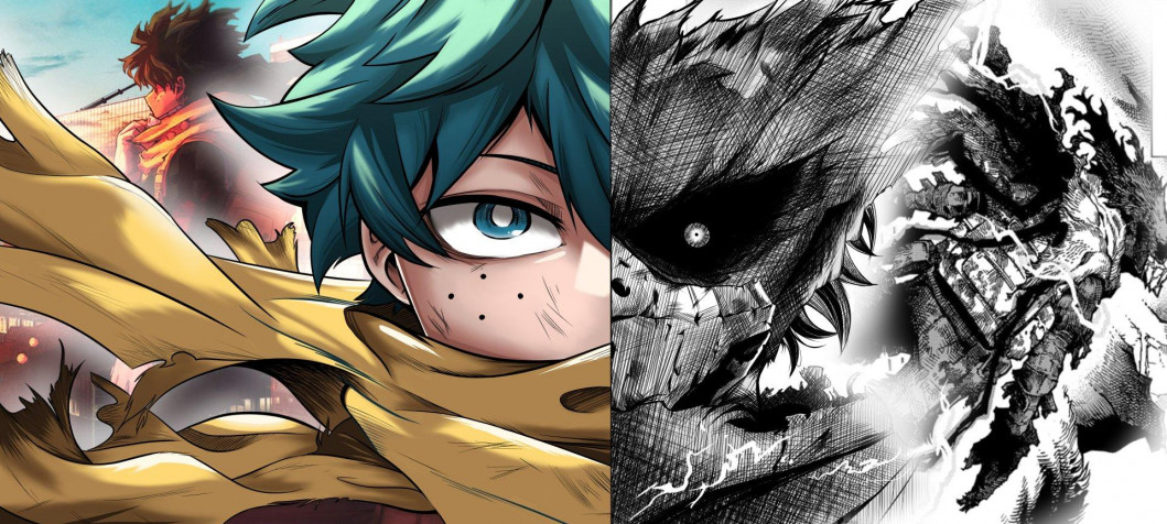 Izuku Midoriya Laptop Background 1920x864px