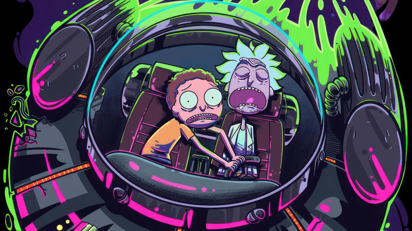 Rick And Morty Hd HD Wallpaper 1366x768px