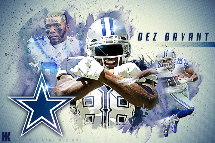 Dez Bryant Desktop HD Background 1400x933px