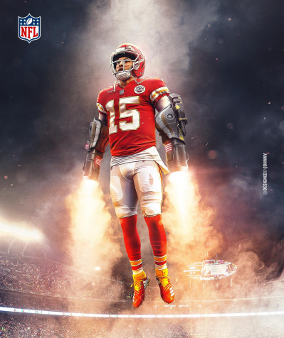 Patrick Mahomes Mobile Background 1920x2286px