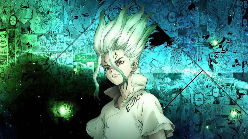 Dr Stone Full HD 1080p Wallpaper 1920x1080px