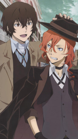 Bungou Stray Dogs iPhone Background 1080x1920px