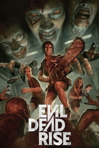 Evil Dead Rise iPhone Wallpaper Image 1077x1616px