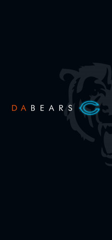 Chicago Bears iPhone Wallpaper 1440x3088px