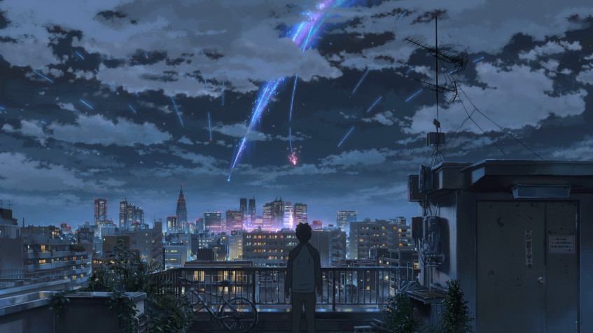 Kimi No Na Wa Full HD 1080p Wallpaper 1920x1080px