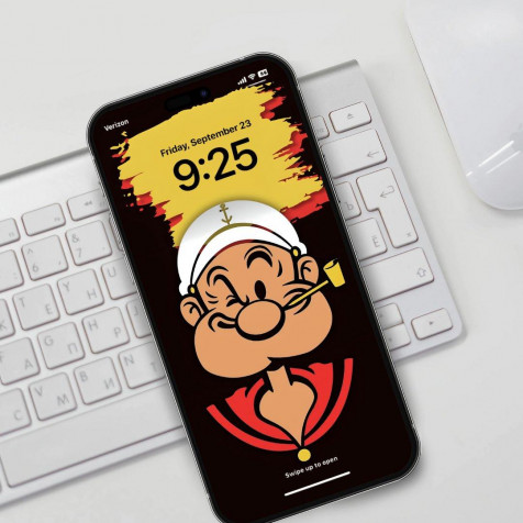 Popeye Phone Background Image 1080x1080px