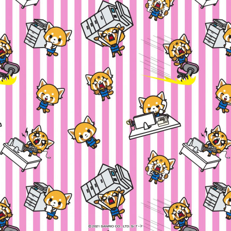 Aggretsuko Phone Background Image 1125x1125px