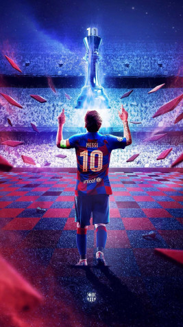 Lionel Messi iPhone Wallpaper 1152x2048px