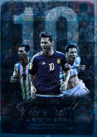 Messi Argentina Android Wallpaper 1024x1449px