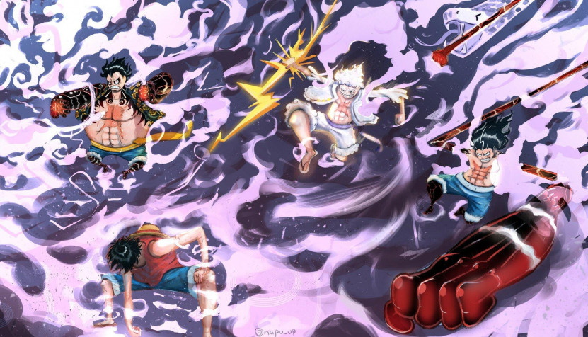 Gear 5 One Piece 3 Laptop Background 1920x1100px