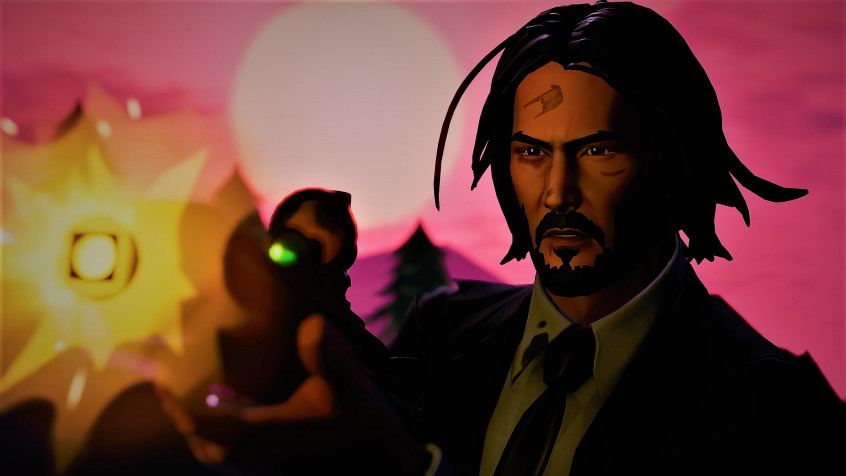 John Wick Fortnite 4k UHD Wallpaper 3840x2160px