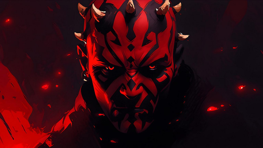 Darth Maul MacBook Background 1536x864px