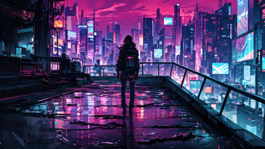 Cyberpunk 2k QHD Wallpaper 2560x1440px