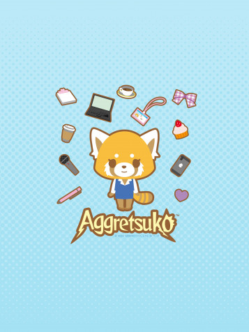 Aggretsuko Phone Wallpaper 3125x4167px